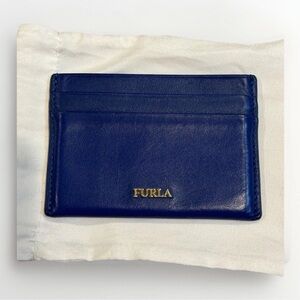 Furla Royal Blue Card Holder